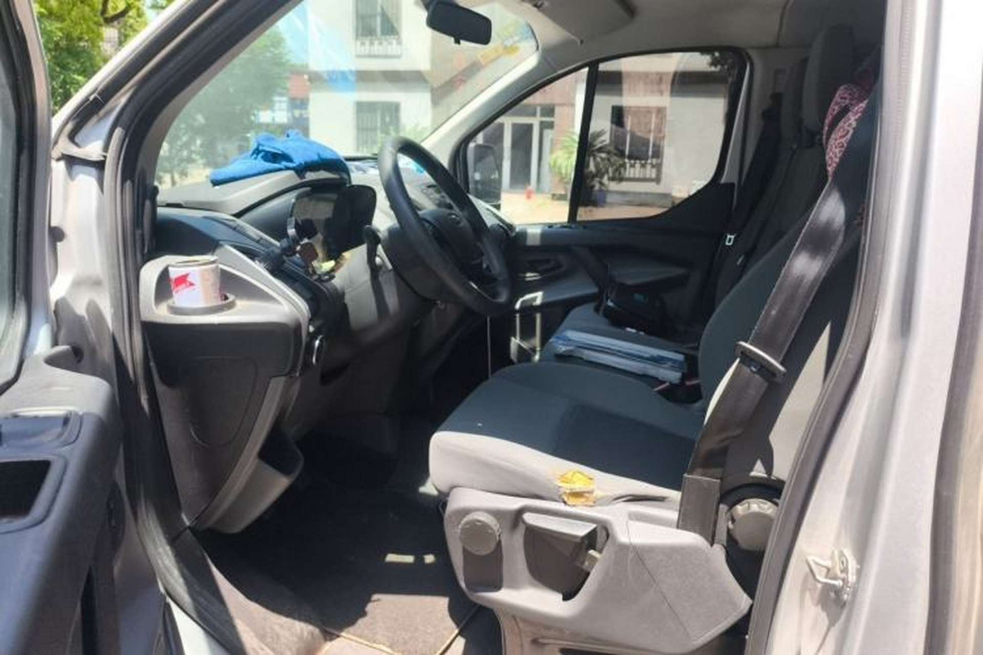 Used Ford Transit 2020 2.0T Diesel Multi-Function Commercial Vehicle Mid-Chassis Low-Roof Design with Dual Rear Doors Emission Standard China V Left Front Seat