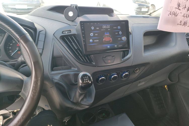 Used Ford Transit 2020 2.0T Diesel Multi-Function Commercial Vehicle Mid-Chassis Low-Roof Design with Dual Rear Doors Meeting China VI Emission Standards Center Console