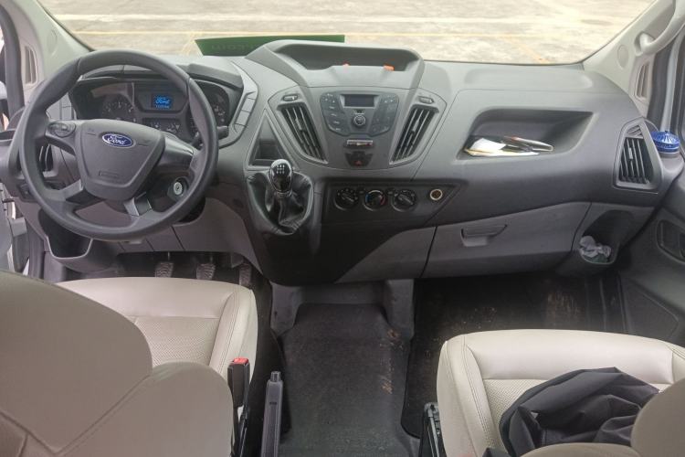 Used Ford Transit 2020 2.0T Diesel Multi-Function Commercial Vehicle Mid-Chassis Low-Roof Design with Dual Rear Doors Meeting China VI Emission Standards Center Console