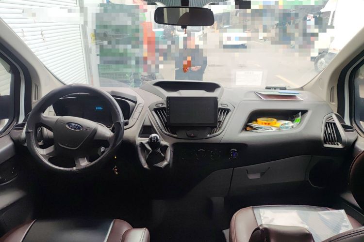 Used Ford Transit 2020 2.0T Diesel Multi-Function Commercial Vehicle Mid-Chassis Low-Roof Design with Dual Rear Doors Emission Standard China V Center Console