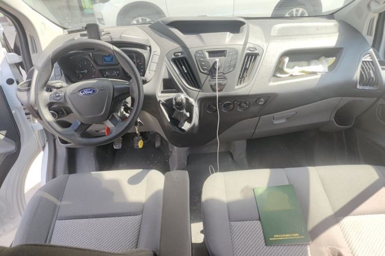 Used Ford Transit 2020 2.0T Diesel Multi-Function Commercial Vehicle Mid-Chassis Low-Roof Design with Dual Rear Doors Emission Standard China V Center Console