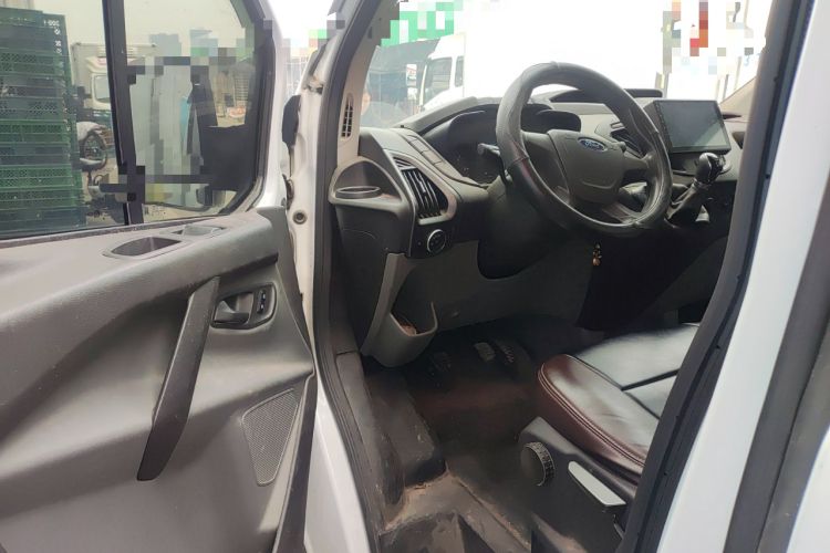 Used Ford Transit 2020 2.0T Diesel Multi-Function Commercial Vehicle Mid-Chassis Low-Roof Design with Dual Rear Doors Emission Standard China V Driver Seat