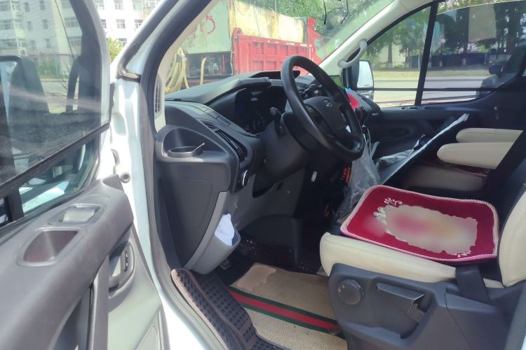 Used Ford Transit 2020 2.0T Diesel Multi-Function Commercial Vehicle Mid-Chassis Low-Roof Design with Dual Rear Doors Meeting China VI Emission Standards Driver Seat