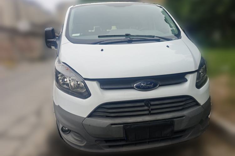 Used Ford Transit 2020 2.0T Diesel Multi-Function Commercial Vehicle Mid-Chassis Low-Roof Design with Dual Rear Doors Meeting China VI Emission Standards Front