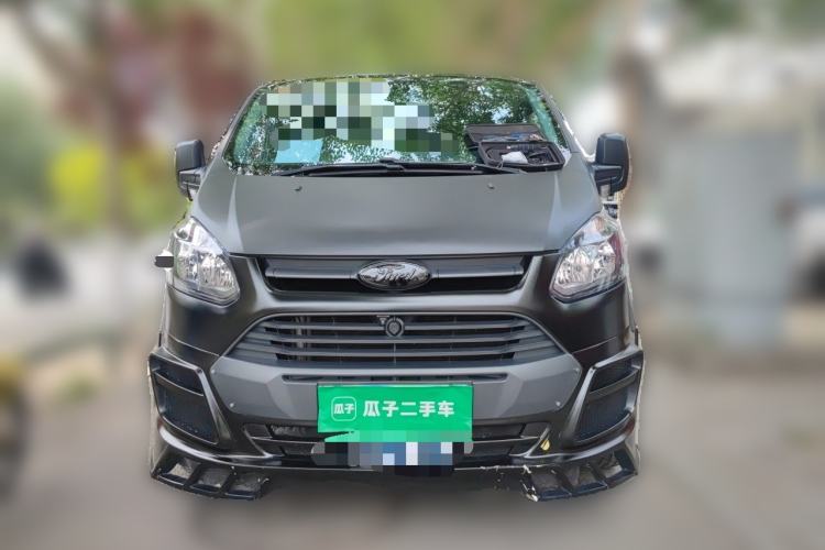 Used Ford Transit 2020 2.0T Diesel Multi-Function Commercial Vehicle Mid-Chassis Low-Roof Design with Dual Rear Doors Emission Standard China V Front