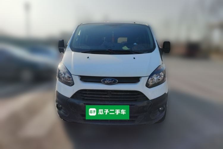 Used Ford Transit 2020 2.0T Gasoline Multi-Function Commercial Vehicle Mid-Drive Low-Roof Design with Dual Rear Doors Meeting China VI Emission Standards Front