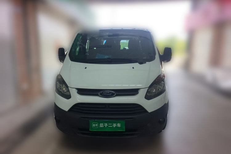 Used Ford Transit 2020 2.0T Gasoline Multi-Function Commercial Vehicle Mid-Drive Low-Roof Design with Dual Rear Doors Meeting China VI Emission Standards Front