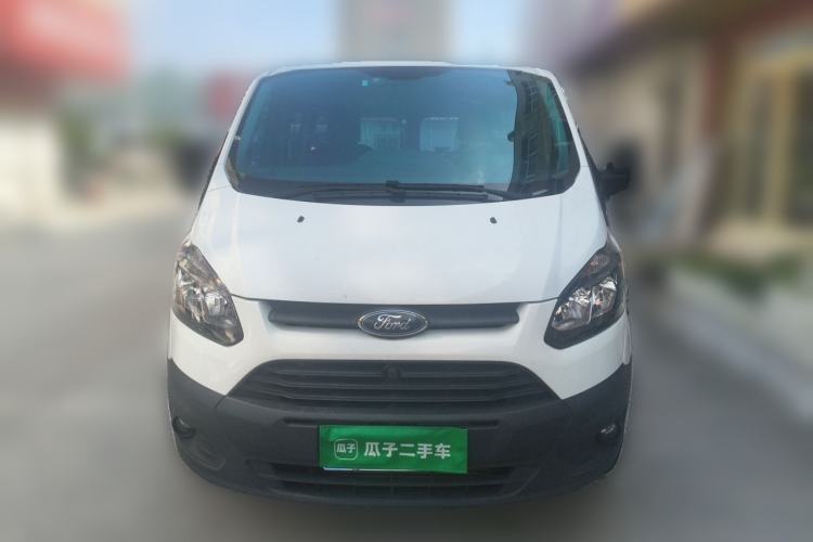 Used Ford Transit 2020 2.0T Diesel Multi-Function Commercial Vehicle Mid-Chassis Low-Roof Design with Dual Rear Doors Meeting China VI Emission Standards Front
