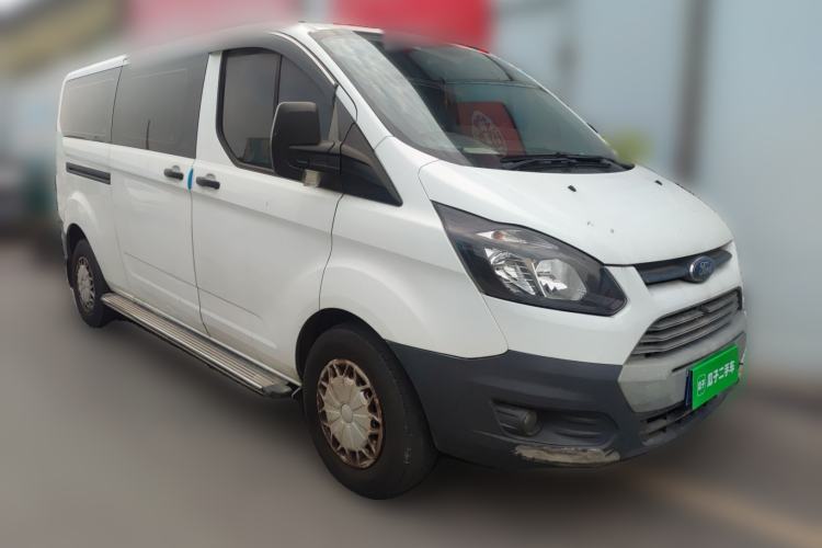 Used Ford Transit 2020 2.0T Diesel Multi-Function Commercial Vehicle Mid-Chassis Low-Roof Design with Dual Rear Doors Emission Standard China V Front Right 45 Deg