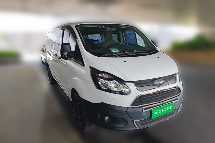 Used Ford Transit 2020 2.0T Diesel Multi-Function Commercial Vehicle Mid-Chassis Low-Roof Design with Dual Rear Doors Emission Standard China V Front Right 45 Deg