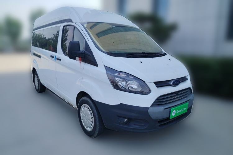Used Ford Transit 2020 2.0T Gasoline Automatic Multi-Function Commercial Vehicle Mid-Drive Low-Roof Design with Dual Rear Doors Emission Standard China V Front Right 45 Deg