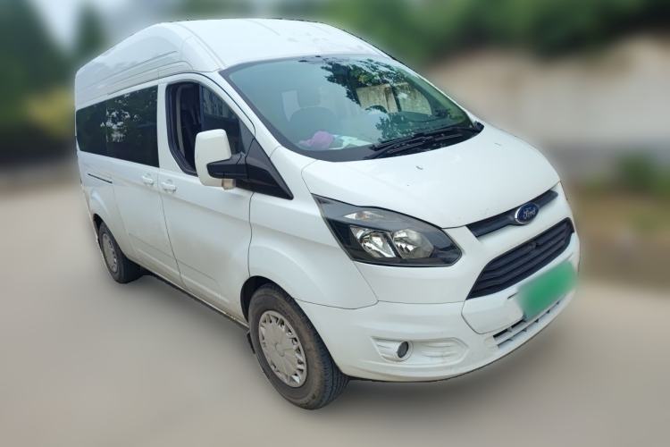 Used Ford Transit 2020 2.0T Diesel Multi-Function Commercial Vehicle Mid-Chassis Low-Roof Design with Dual Rear Doors Emission Standard China V Front Right 45 Deg