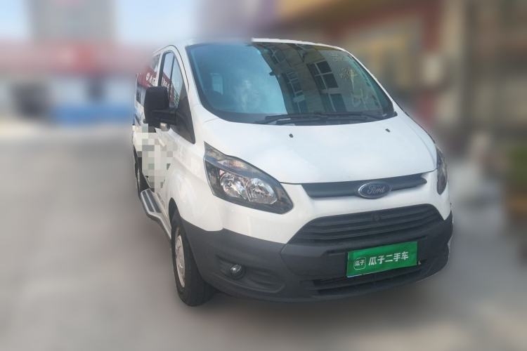 Used Ford Transit 2020 2.0T Diesel Multi-Function Commercial Vehicle Mid-Chassis Low-Roof Design with Dual Rear Doors Meeting China VI Emission Standards Front Right 45 Deg