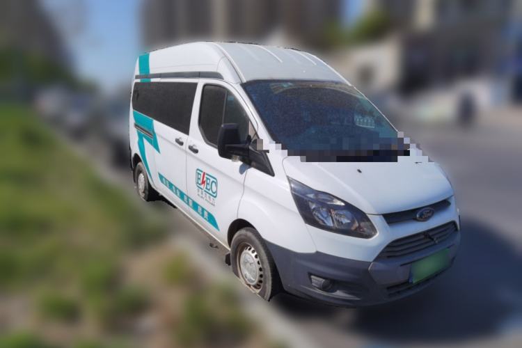 Used Ford Transit 2020 2.0T Gasoline Commercial & Travel Version Mid-Drive Mid-Roof 10–12 Seats China VI Standard Front Right 45 Deg