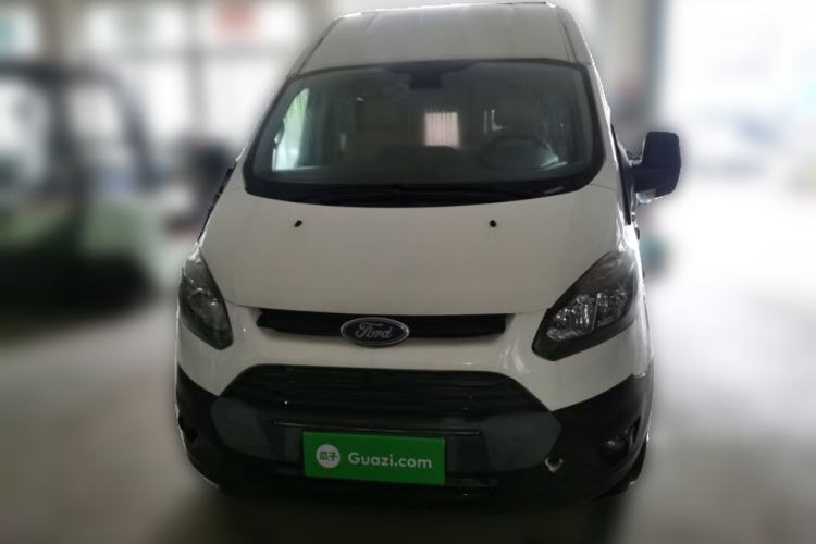 Used Ford Transit 2020 2.0T Gasoline Automatic Multi-Function Commercial Vehicle Mid-axle Low-roof Design with Dual Rear Doors Meeting China VI Emission Standards Front