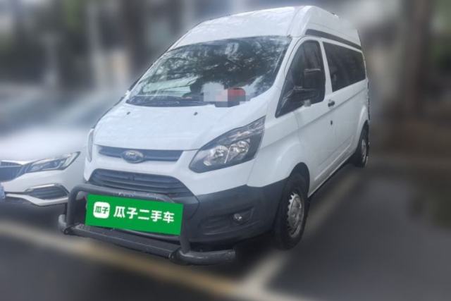 Used Ford Transit 2020 2.0T Gasoline Multi-Purpose Commercial Vehicle Mid-Drive Low-Roof Design with Dual Rear Doors Emission Standard China V