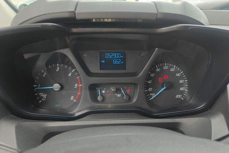 Used Ford Transit 2020 2.0T Diesel Commercial & Travel Mid-axle Mid-roof 10–12 Seats China VI Instrument Cluster