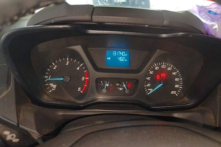 Used Ford Transit 2020 2.0T Diesel Multi-Function Commercial Vehicle Mid-Chassis Low-Roof Design with Dual Rear Doors Emission Standard China V Instrument Cluster