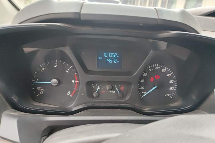 Used Ford Transit 2020 2.0T Diesel Multi-Function Commercial Vehicle Mid-Chassis Low-Roof Design with Dual Rear Doors Emission Standard China V Instrument Cluster