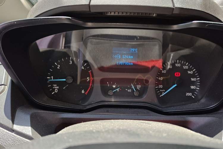 Used Ford Transit 2020 2.0T Diesel Commercial & Travel Mid-axle Mid-roof 10–12 Seats China VI Instrument Cluster
