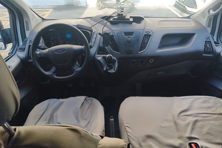 Used Ford Transit 2020 2.0T Diesel Multi-Function Commercial Vehicle Mid-Chassis Low-Roof Design with Dual Rear Doors Emission Standard China V Interior 2