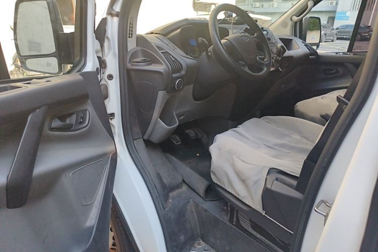 Used Ford Transit 2020 2.0T Diesel Multi-Function Commercial Vehicle Mid-Chassis Low-Roof Design with Dual Rear Doors Emission Standard China V Interior 3