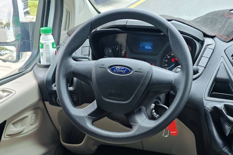 Used Ford Transit 2020 2.0T Diesel Multi-Function Commercial Vehicle Mid-Chassis Low-Roof Design with Dual Rear Doors Emission Standard China V Interior 5