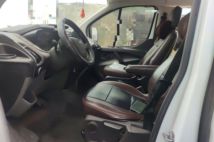 Used Ford Transit 2020 2.0T Diesel Multi-Function Commercial Vehicle Mid-Chassis Low-Roof Design with Dual Rear Doors Emission Standard China V Left Front Seat