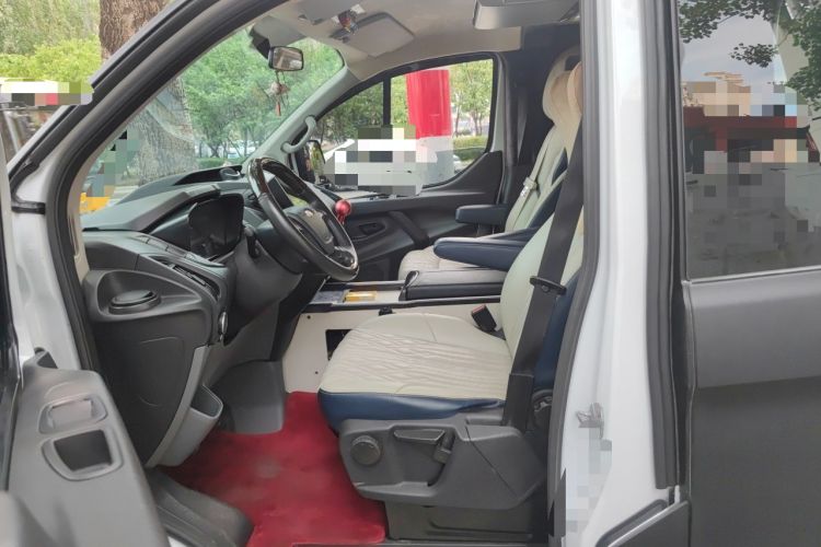 Used Ford Transit 2020 2.0T Diesel Multi-Function Commercial Vehicle Mid-Chassis Low-Roof Design with Dual Rear Doors Emission Standard China V Left Front Seat