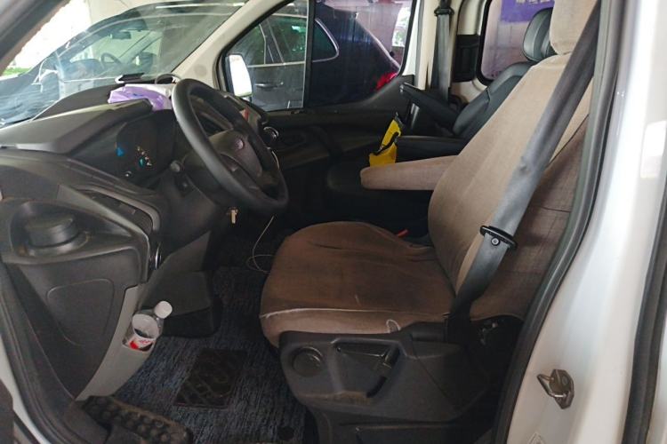 Used Ford Transit 2020 2.0T Diesel Multi-Function Commercial Vehicle Mid-Chassis Low-Roof Design with Dual Rear Doors Emission Standard China V Left Front Seat