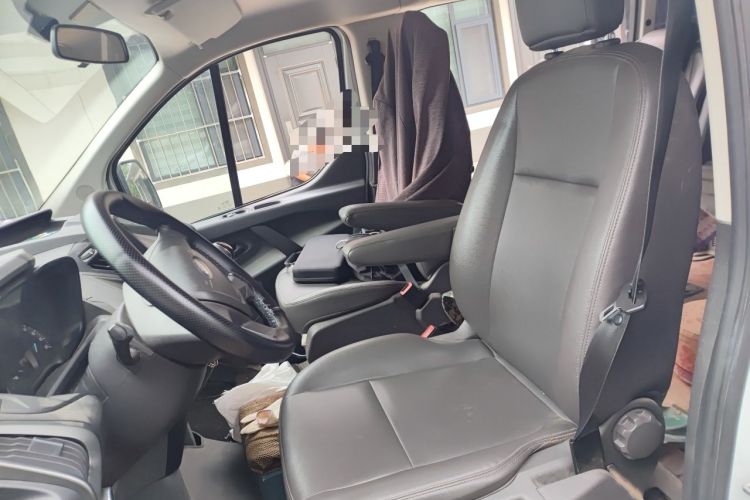 Used Ford Transit 2020 2.0T Diesel Multi-Function Commercial Vehicle Mid-Chassis Low-Roof Design with Dual Rear Doors Emission Standard China V Left Front Seat