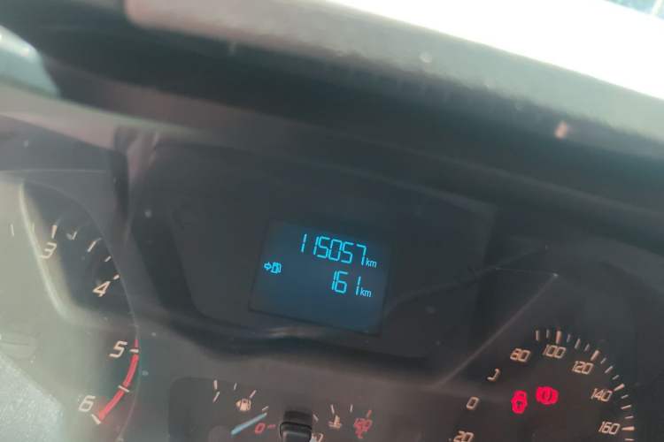 Used Ford Transit  Odometer Close Up