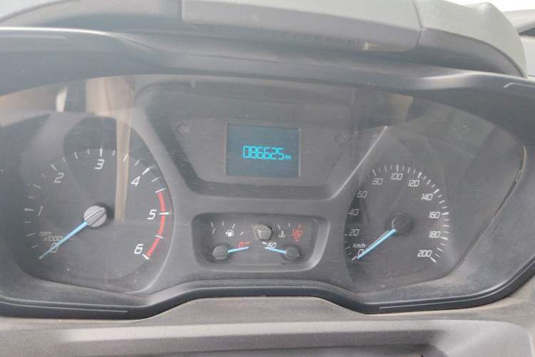 Used Ford Transit  Odometer Close Up