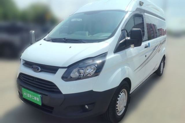 Used Ford Transit 2020 2.0T Diesel Multi-Function Commercial Vehicle Mid-Chassis Low-Roof Design with Dual Rear Doors Meeting China VI Emission Standards