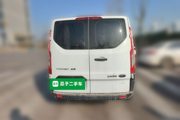 Used Ford Transit 2020 2.0T Gasoline Multi-Function Commercial Vehicle Mid-Drive Low-Roof Design with Dual Rear Doors Meeting China VI Emission Standards Rear