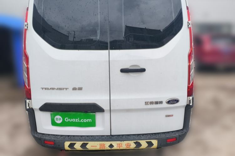 Used Ford Transit 2020 2.0T Diesel Multi-Function Commercial Vehicle Mid-Chassis Low-Roof Design with Dual Rear Doors Meeting China VI Emission Standards Rear