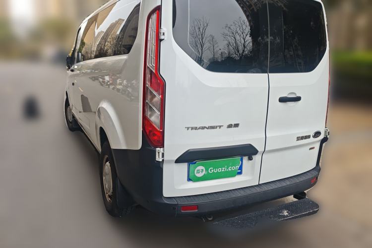 Used Ford Transit 2020 2.0T Diesel Multi-Function Commercial Vehicle Mid-Chassis Low-Roof Design with Dual Rear Doors Meeting China VI Emission Standards Rear Left 45 Deg