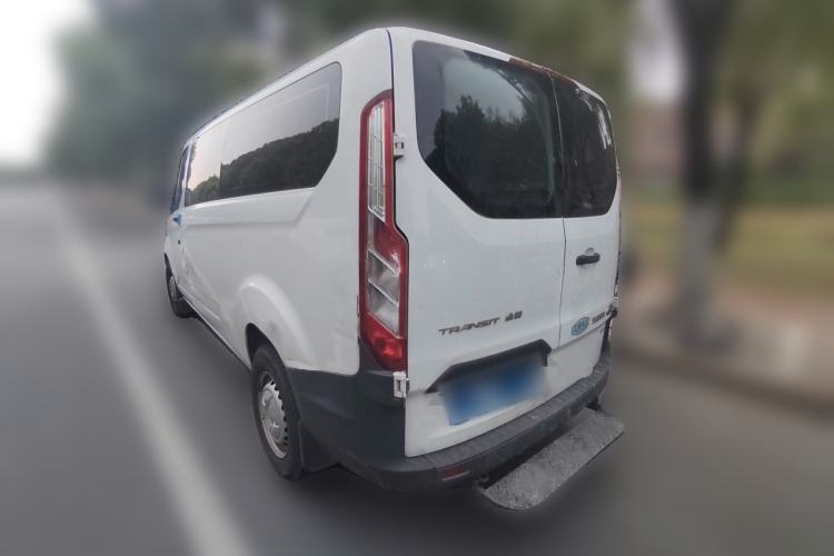 Used Ford Transit 2020 2.0T Diesel Multi-Function Commercial Vehicle Mid-Chassis Low-Roof Design with Dual Rear Doors Meeting China VI Emission Standards Rear Left 45 Deg
