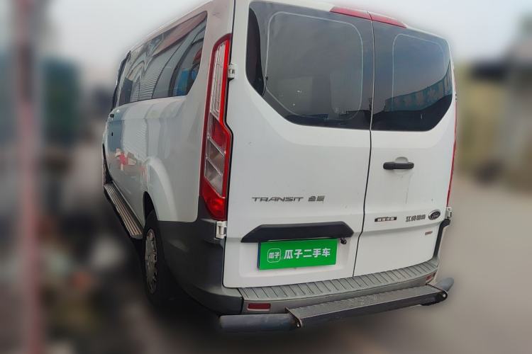 Used Ford Transit 2020 2.0T Diesel Multi-Function Commercial Vehicle Mid-Chassis Low-Roof Design with Dual Rear Doors Emission Standard China V Rear Left 45 Deg