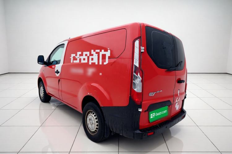 Used Ford Transit 2020 2.0T Diesel Multi-Function Commercial Vehicle Mid-Chassis Low-Roof Design with Dual Rear Doors Meeting China VI Emission Standards Rear Left 45 Deg