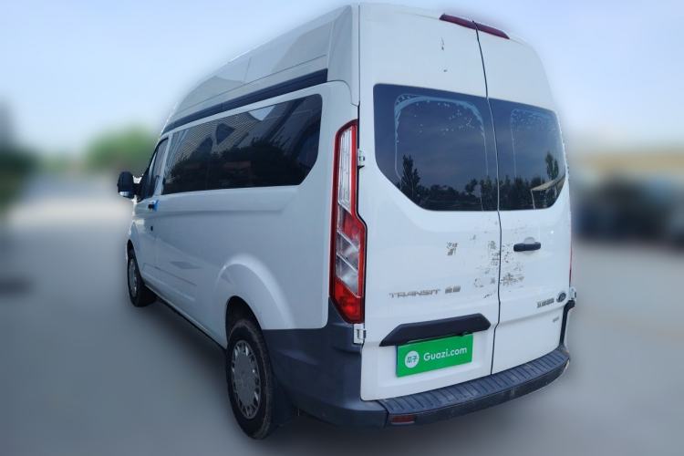Used Ford Transit 2020 2.0T Gasoline Automatic Multi-Function Commercial Vehicle Mid-Drive Low-Roof Design with Dual Rear Doors Emission Standard China V Rear Left 45 Deg