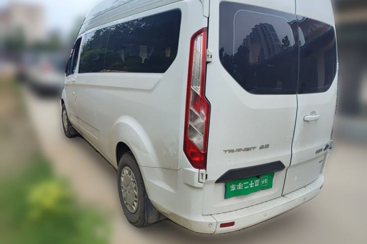 Used Ford Transit 2020 2.0T Diesel Multi-Function Commercial Vehicle Mid-Chassis Low-Roof Design with Dual Rear Doors Emission Standard China V Rear Left 45 Deg