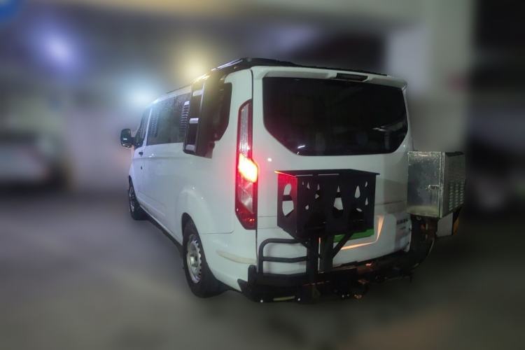 Used Ford Transit 2020 2.0T Gasoline Automatic Multi-Function Commercial Vehicle Mid-Drive Low-Roof Lift-Up Tailgate China VI Standard Rear Left 45 Deg