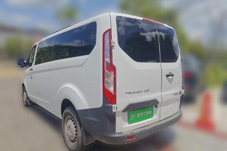 Used Ford Transit 2020 2.0T Diesel Multi-Function Commercial Vehicle Mid-Chassis Low-Roof Design with Dual Rear Doors Emission Standard China V Rear Left 45 Deg