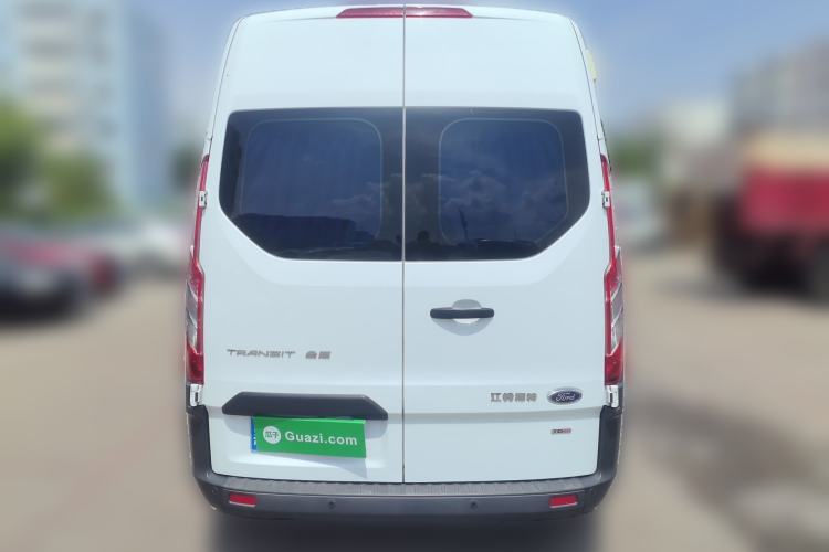Used Ford Transit 2020 2.0T Diesel Multi-Function Commercial Vehicle Mid-Chassis Low-Roof Design with Dual Rear Doors Meeting China VI Emission Standards Rear
