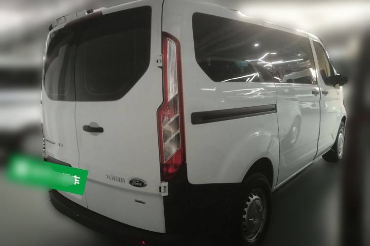 Used Ford Transit 2020 2.0T Diesel Multi-Function Commercial Vehicle Mid-Chassis Low-Roof Design with Dual Rear Doors Meeting China VI Emission Standards Rear Right 45 Deg