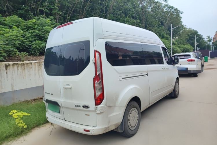 Used Ford Transit 2020 2.0T Diesel Multi-Function Commercial Vehicle Mid-Chassis Low-Roof Design with Dual Rear Doors Emission Standard China V Rear Right 45 Deg