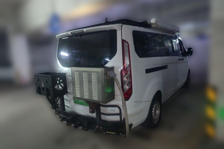 Used Ford Transit 2020 2.0T Gasoline Automatic Multi-Function Commercial Vehicle Mid-Drive Low-Roof Lift-Up Tailgate China VI Standard Rear Right 45 Deg