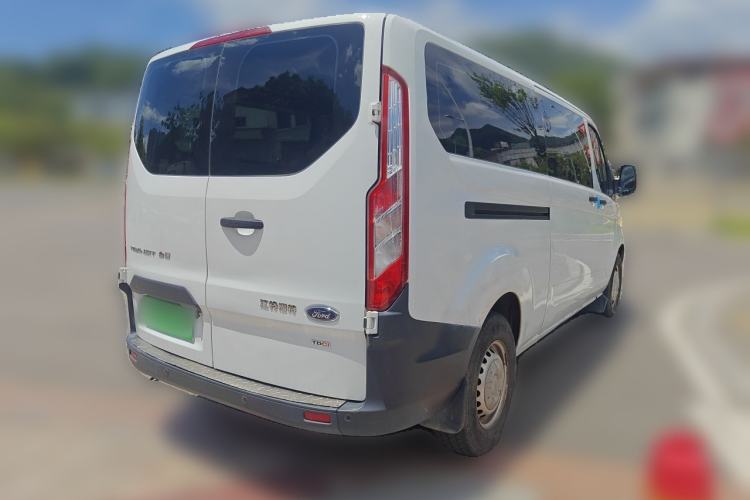 Used Ford Transit 2020 2.0T Diesel Multi-Function Commercial Vehicle Mid-Chassis Low-Roof Design with Dual Rear Doors Emission Standard China V Rear Right 45 Deg