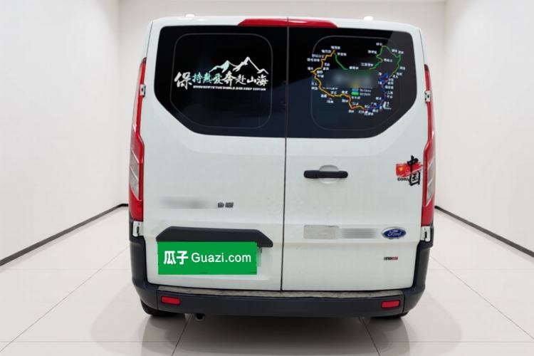 Used Ford Transit 2020 2.0T Diesel Multi-Function Commercial Vehicle Mid-Chassis Low-Roof Design with Dual Rear Doors Meeting China VI Emission Standards Rear